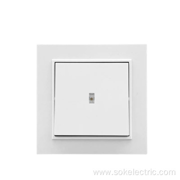 1 Gang 10AX Light Switch with LED luxury